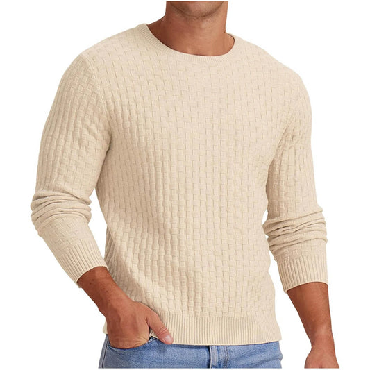 Solid Sdfernley Mens Long Sleeve Knitwear