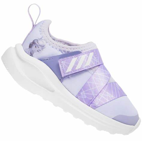 ADIDAS FORTARUN X FROZEN KIDS SNEAKERS IN PURPLE