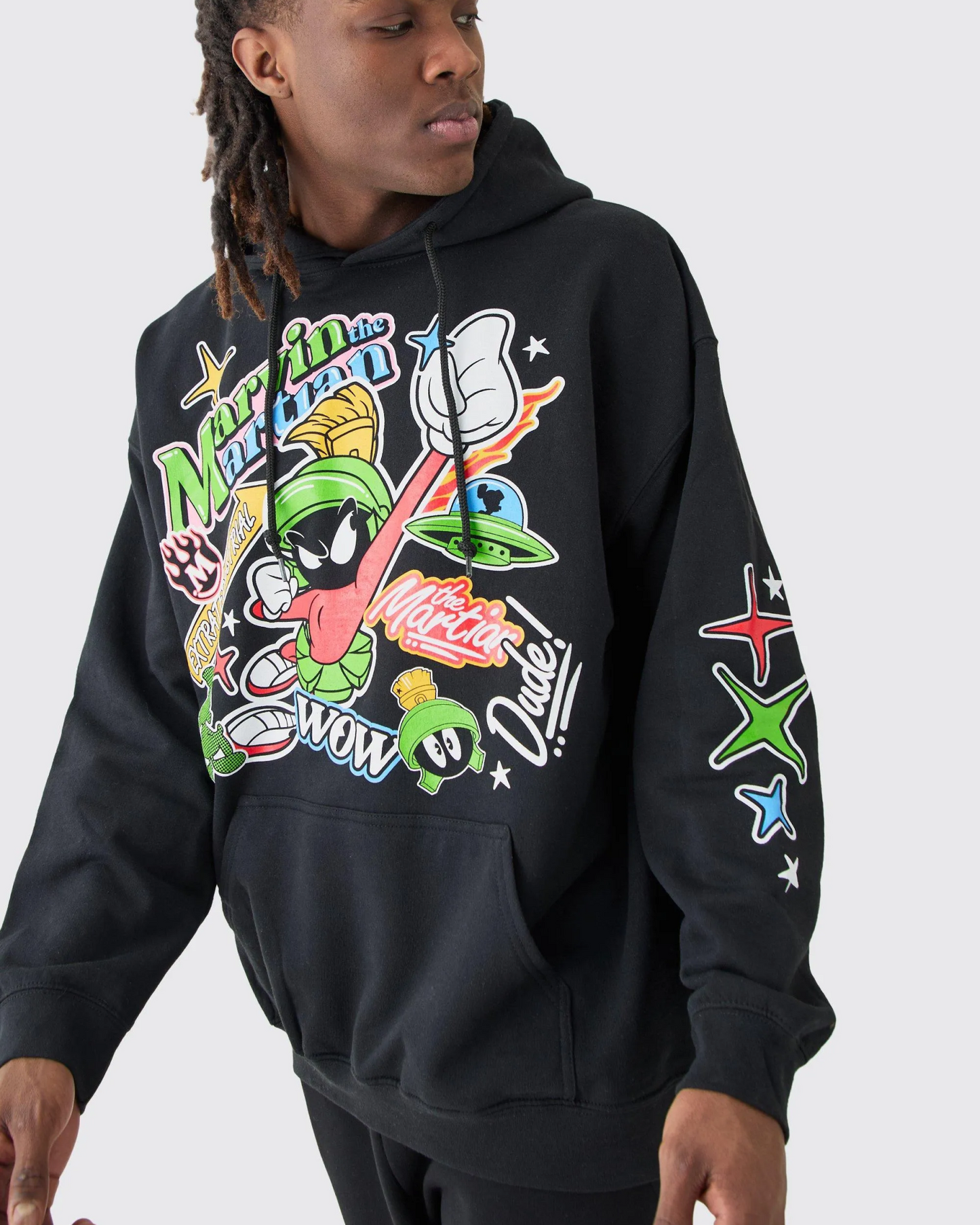 OVERSIZED LOONEY TUNES LICENSE HOODIE
