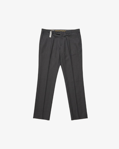 Dark gray pants on a white background