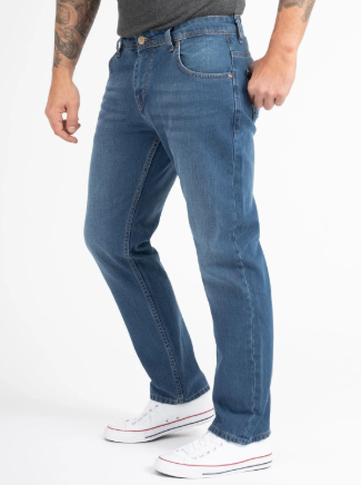 Plus skinny detail ripped stacked jean in blue