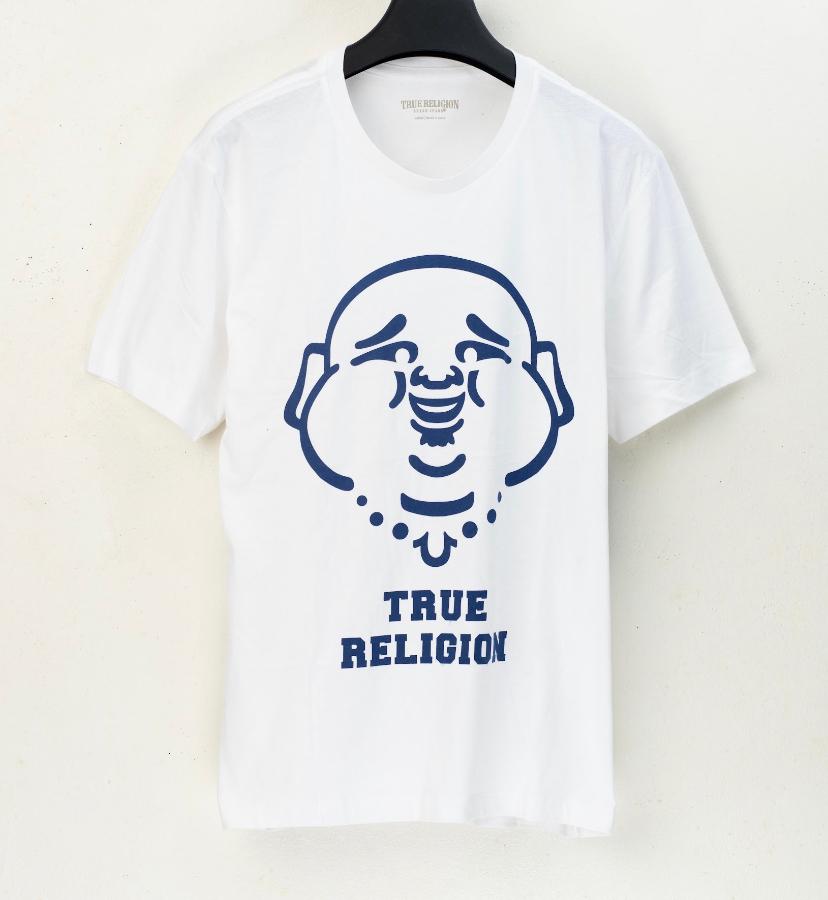 TRUE RELIGION MEN'S SS T-SHIRT |  WHITE