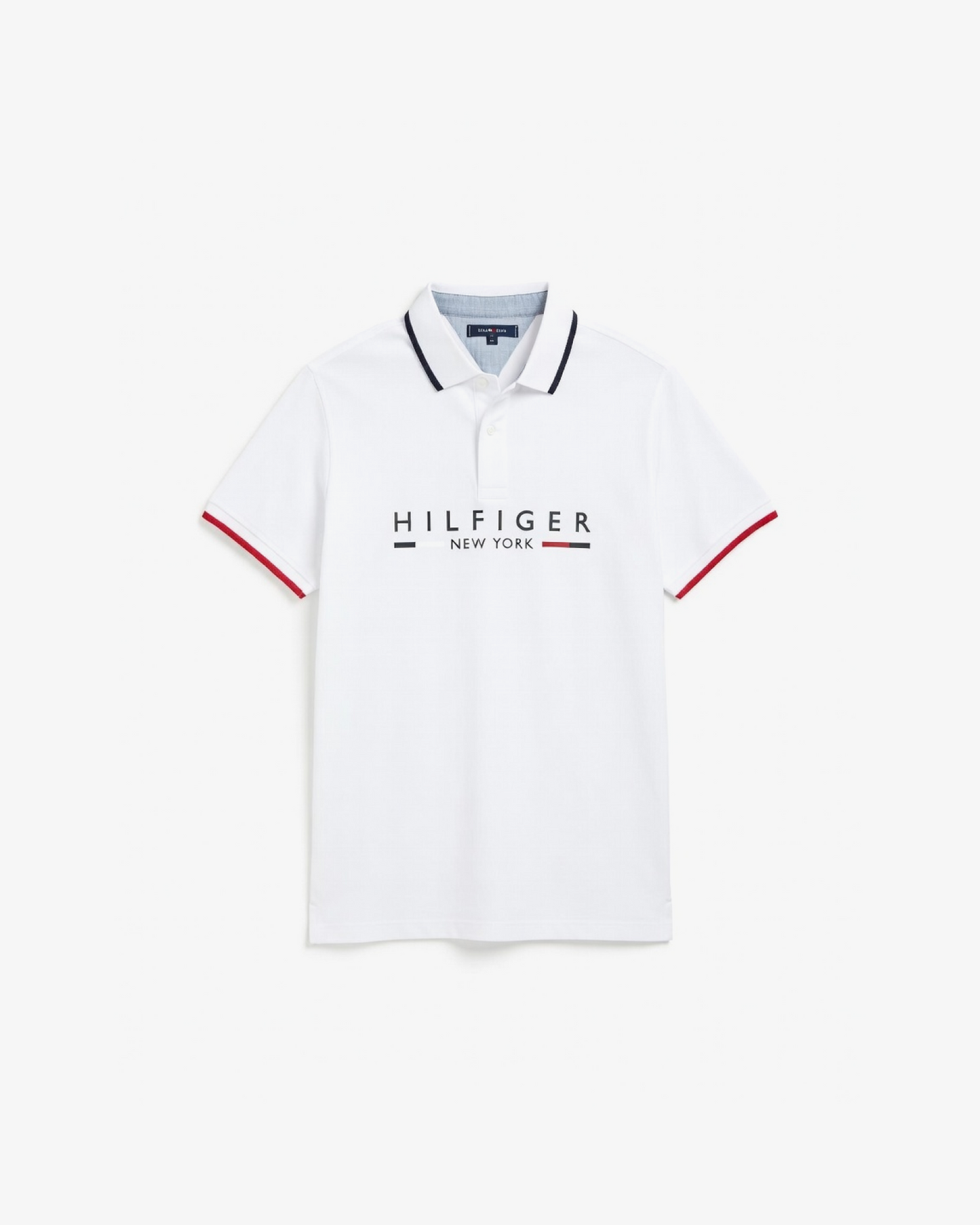 Tommy Hilfiger Brand Logo Printed Collar Slim Fit PoloShirt