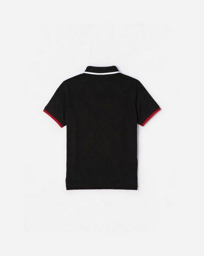 Tommy Hilfiger Embroidered Bradley Slim Fit Poloshirt – Black