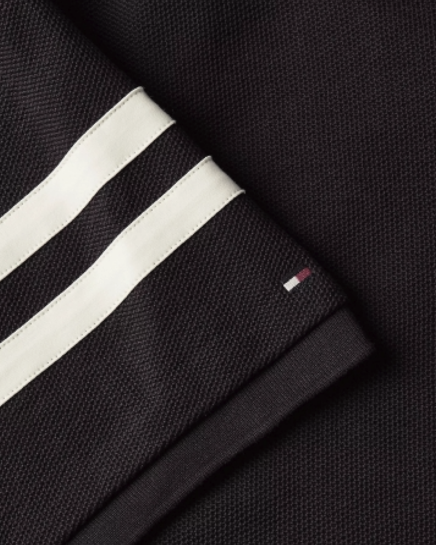 Tommy Hilfiger Cotton Logo Polo Shirt – Black