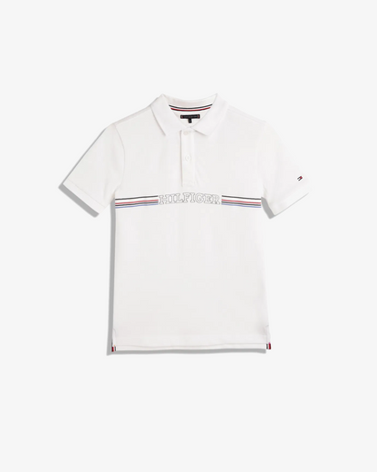 Tommy Hilfiger Stripe Chest Polo Shirt