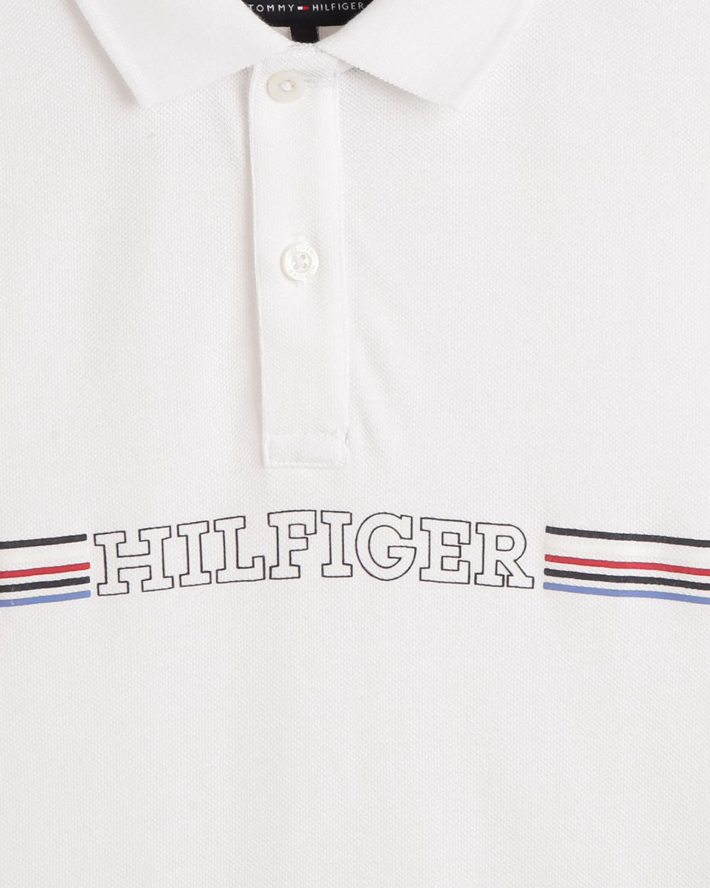 Tommy Hilfiger Stripe Chest Polo Shirt