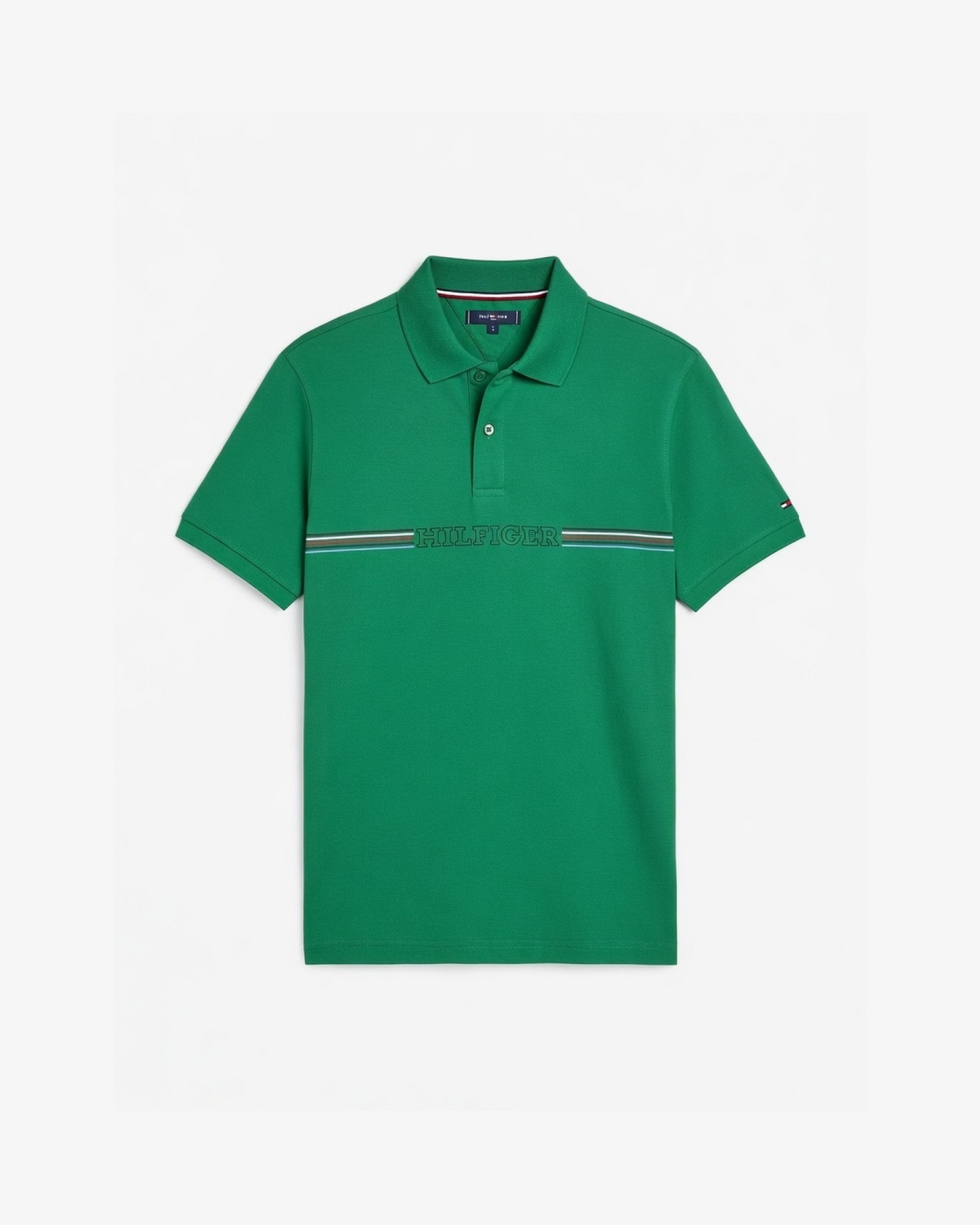Tommy Hilfiger Stripe Chest Polo Shirt