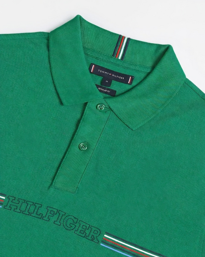 Tommy Hilfiger Stripe Chest Polo Shirt