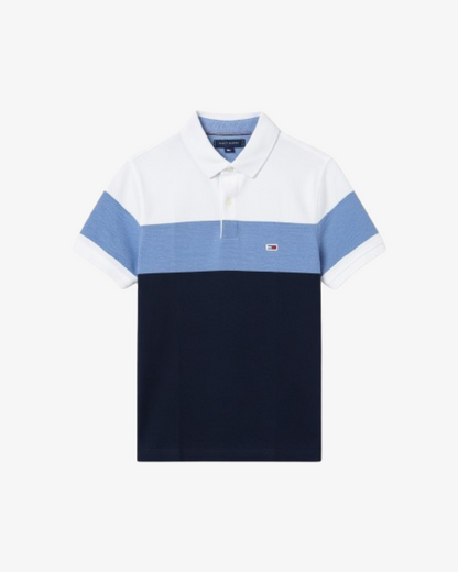 Tommy Hilfiger Striped Slim Fit Polo T-Shirt