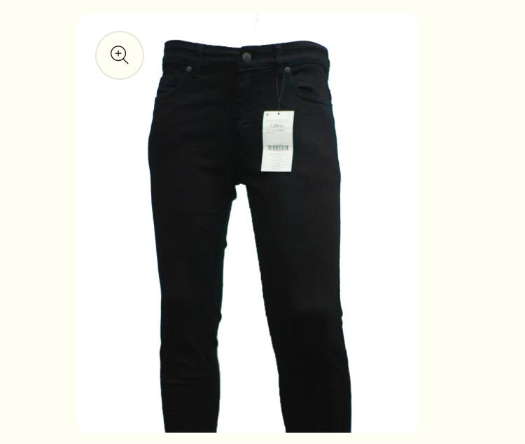 DON"T THINK TWICE SLIM FIT JEANS IN BLACK