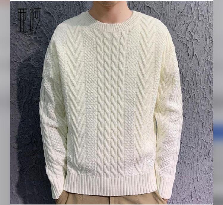 ADPTBWOMEMPHIS KNIT CREW NECK IN WHITE