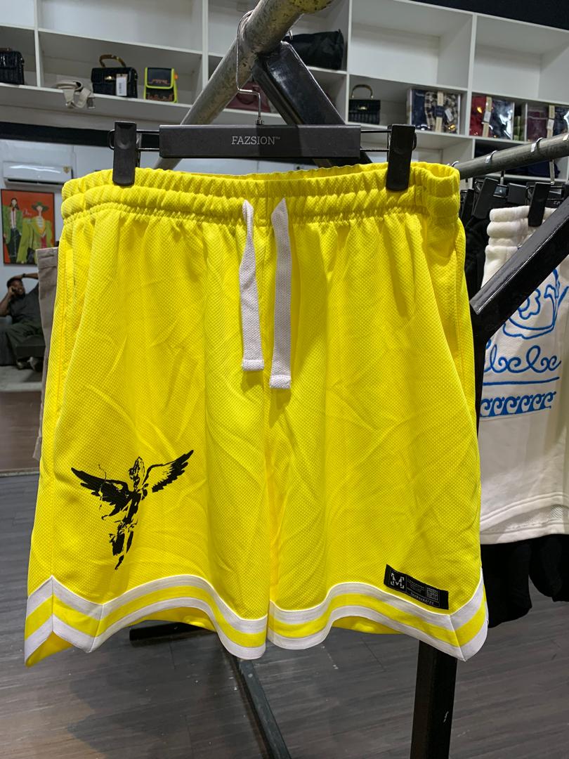 BOOHOOMAN COMFORT SHORT IN YELLOW