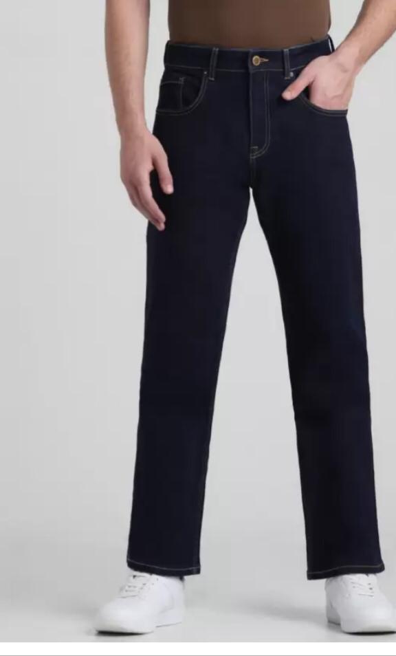 MARKS & SPENCER DENIM STRETCH SLIM FIT JEANS IN NAVY_