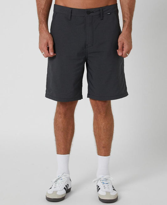 HURLEY HYBRID WALK SHORTS IN BLACK