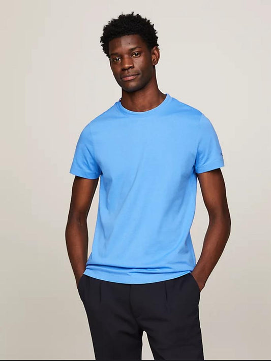 SEMIR CREW NECK SHORT SLEEVE T-SHIRT IN BLUE