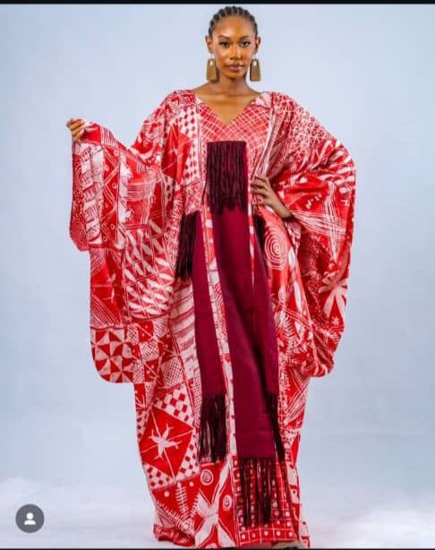 Tye&Dye Shredded Patch Kaftan Maxi (V-Neck)
