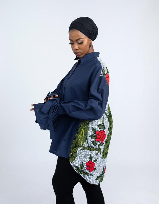 Lady D Shirt (Navy Blue)