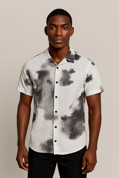 Denim & Flower Shirt