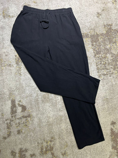Boohooman Loose Fit Linen Pant