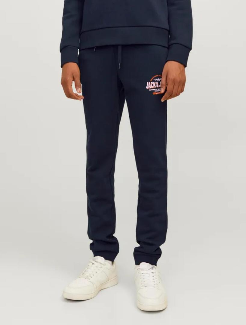 JACK & JONES JCOJOBBE JNR SWEAT JOGGER PANTS IN NAVY