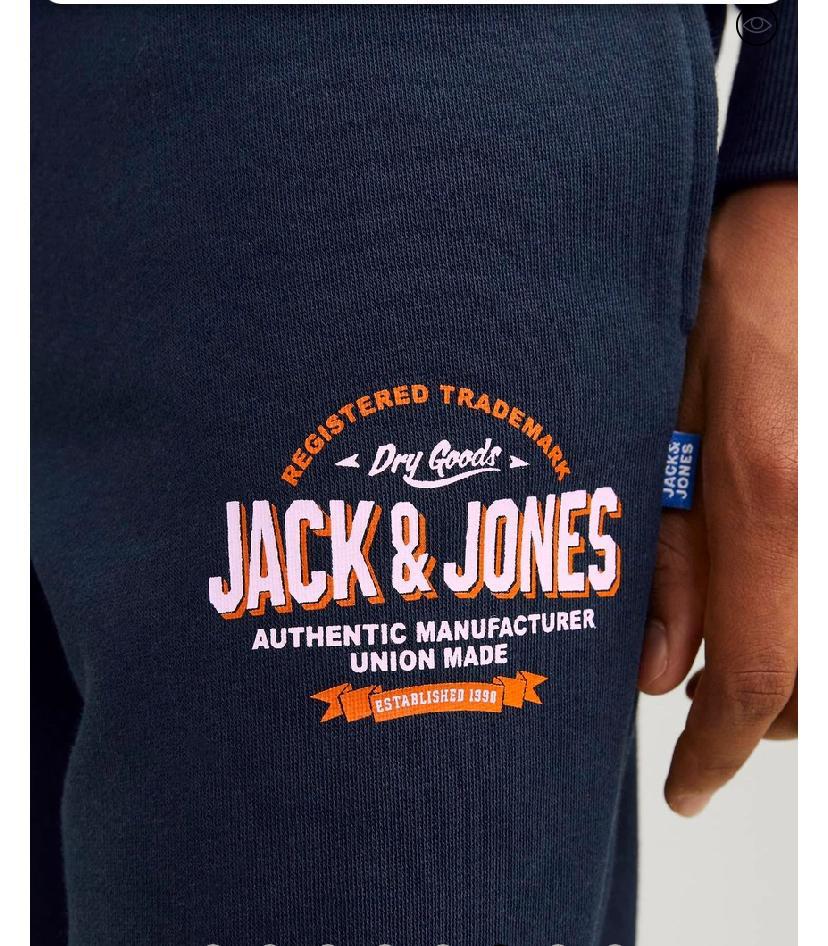 JACK & JONES JCOJOBBE JNR SWEAT JOGGER PANTS IN NAVY