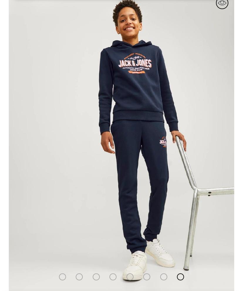 JACK & JONES JCOJOBBE JNR SWEAT JOGGER PANTS IN NAVY