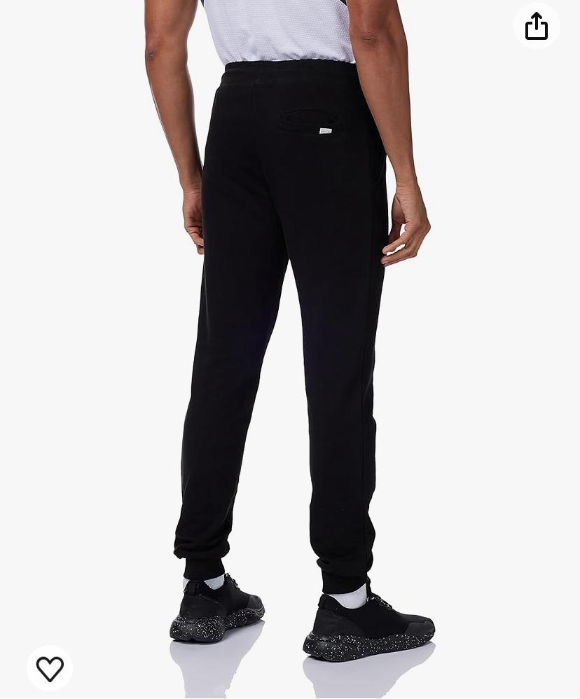 JACK & JONES JPSTGORON JJSHARK KID SWEAT JOGGER PANTS IN BLACK