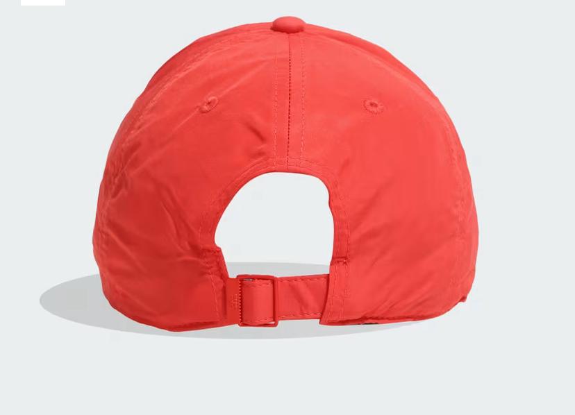 ADIDAS BASEBALL 3 STRIPES CME CAP IN ORANGE