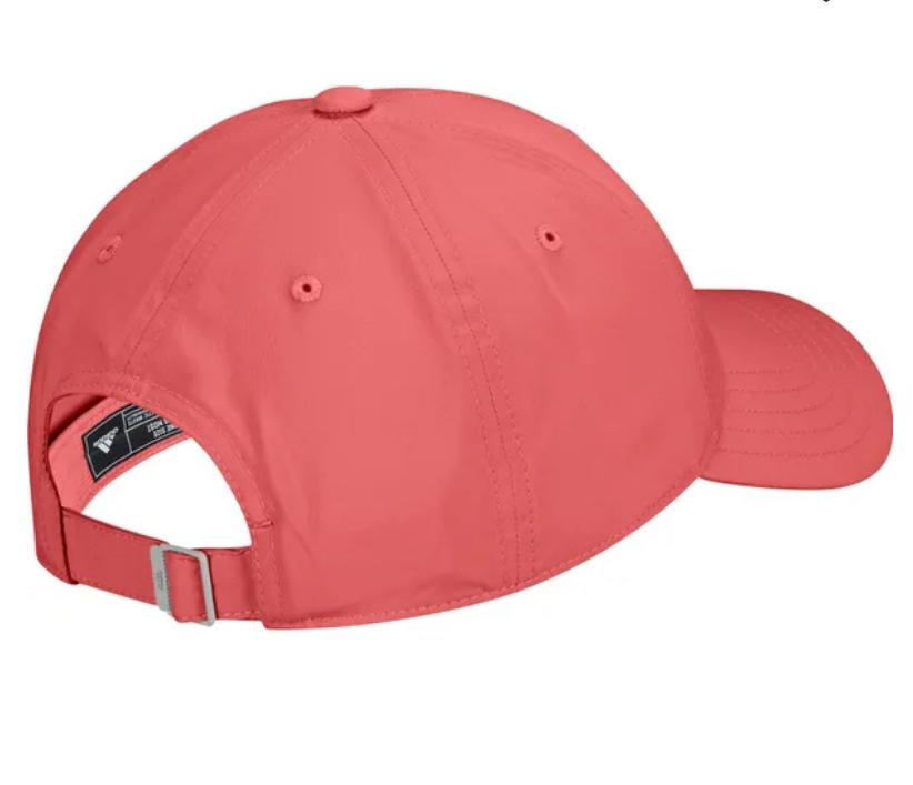 ADIDAS EMBROIDERED LOGO LIGTWHEIGHT BASEBALL CAP PINK