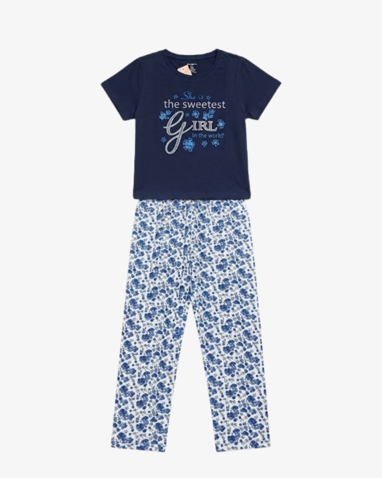 Women’s Pyjama Comfortable Cotton Nightwear Top & Pant Set