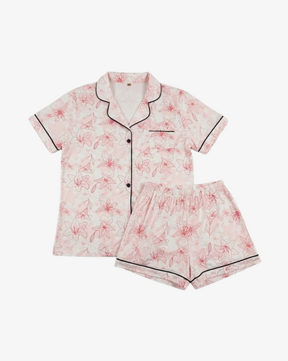Women’s Comfortable Cotton Nightwear Top & Short Set