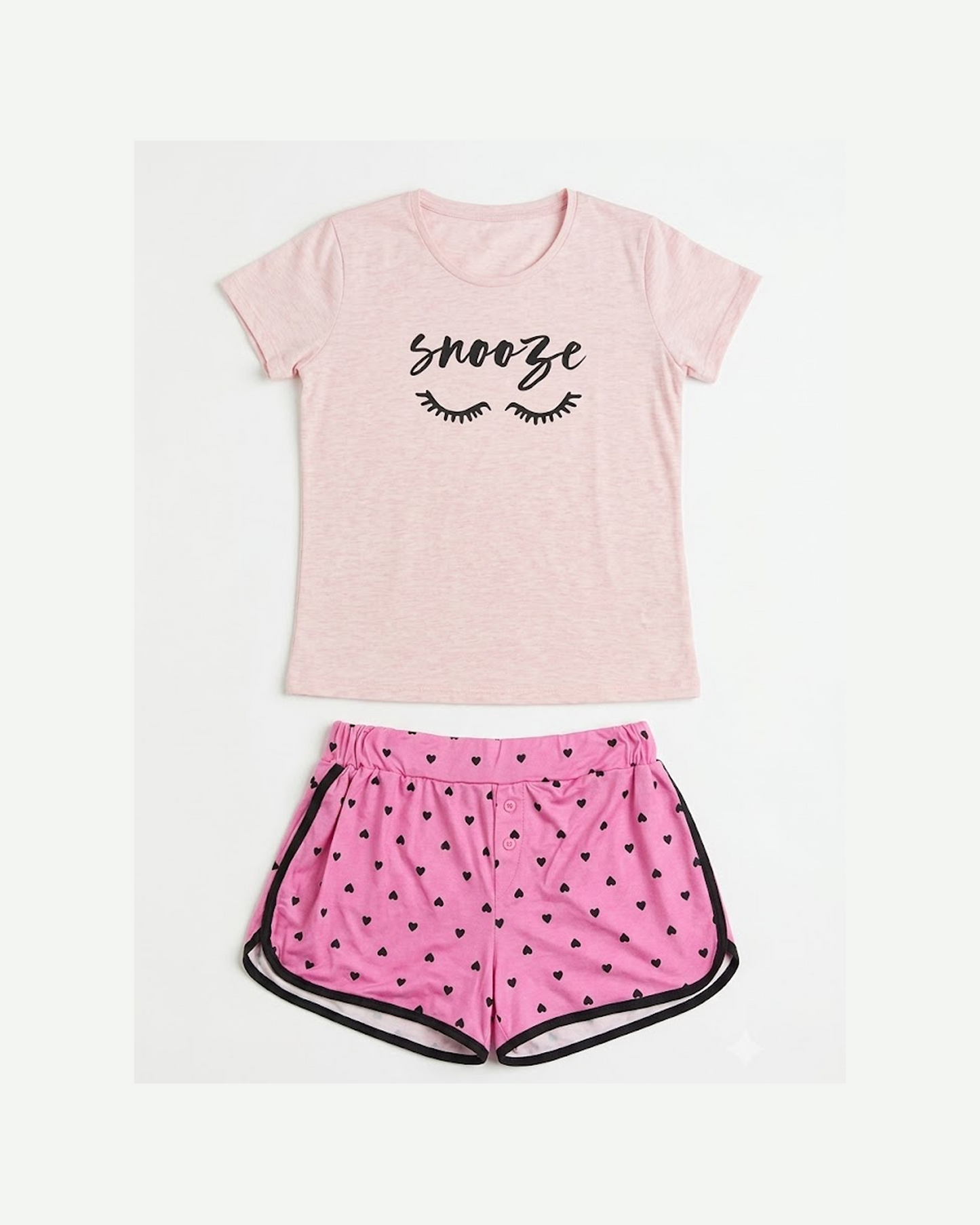 Women’s Comfortable Cotton Nightwear Top & Short Set