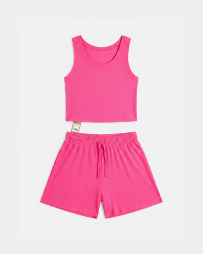 Women’s Comfortable Cotton Nightwear Top & Short Set