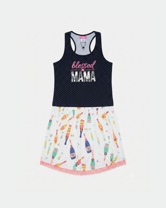 Women’s Comfortable Cotton Nightwear Top & Short Set