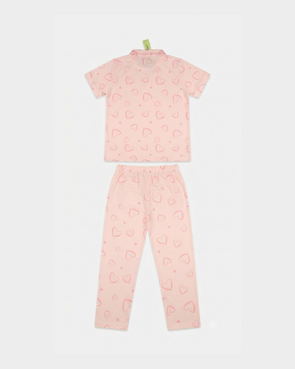 Women’s Pyjama Comfortable Cotton Nightwear Top & Pant Set