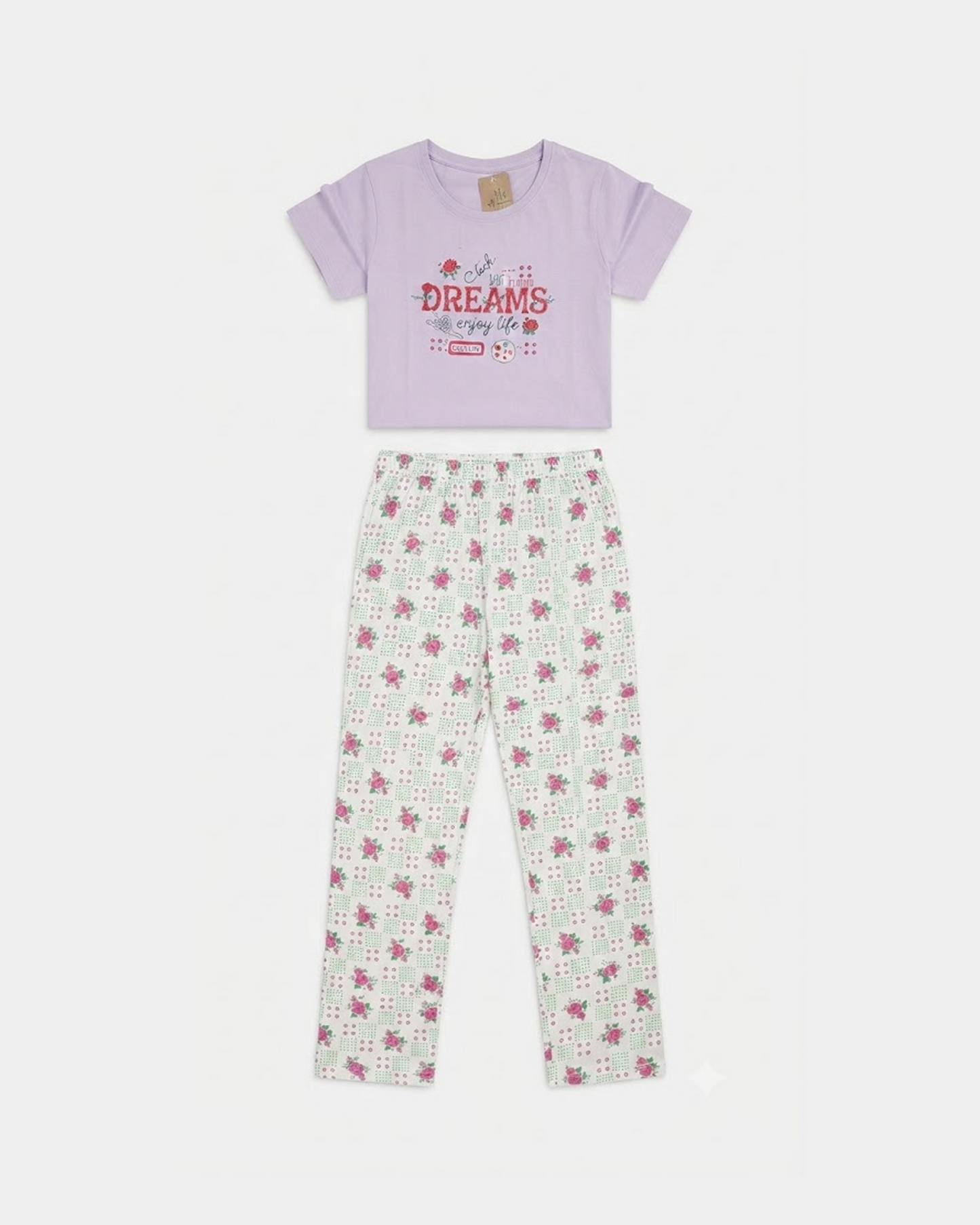 Women’s Pyjama Comfortable Cotton Nightwear Top & Pant Set