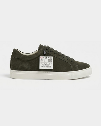 Zara Leather Trainers Sneaker