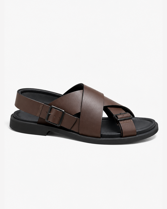 Zara Strap Leather Sandal