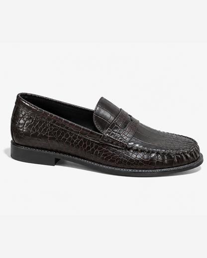 Zara Textured loafers Shoe