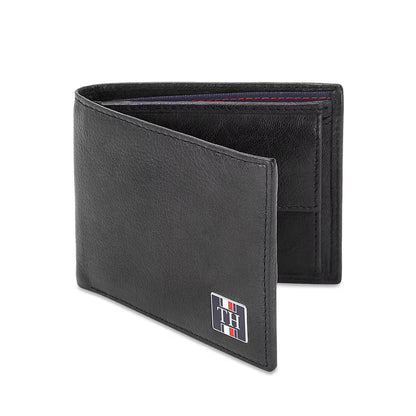 Tommy Hilfiger Flag Leather Bifold Credit Card Wallet