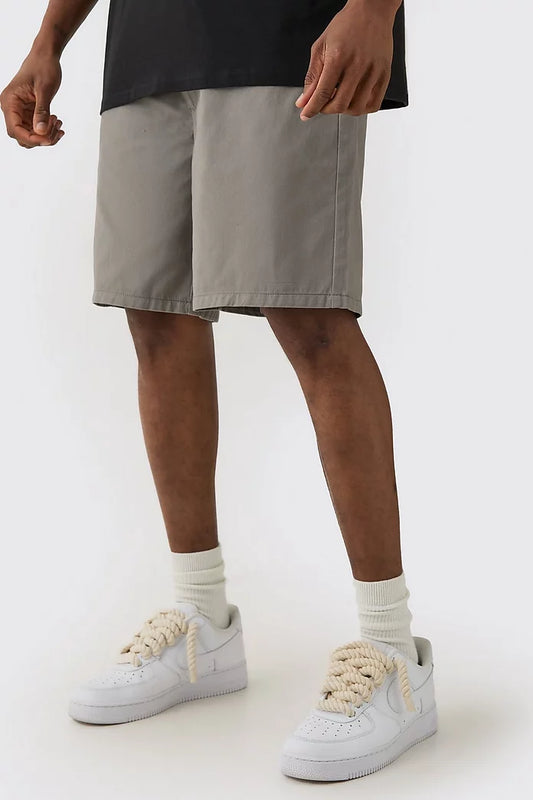 Boohooman Tall FIxed Man Waist Shorts