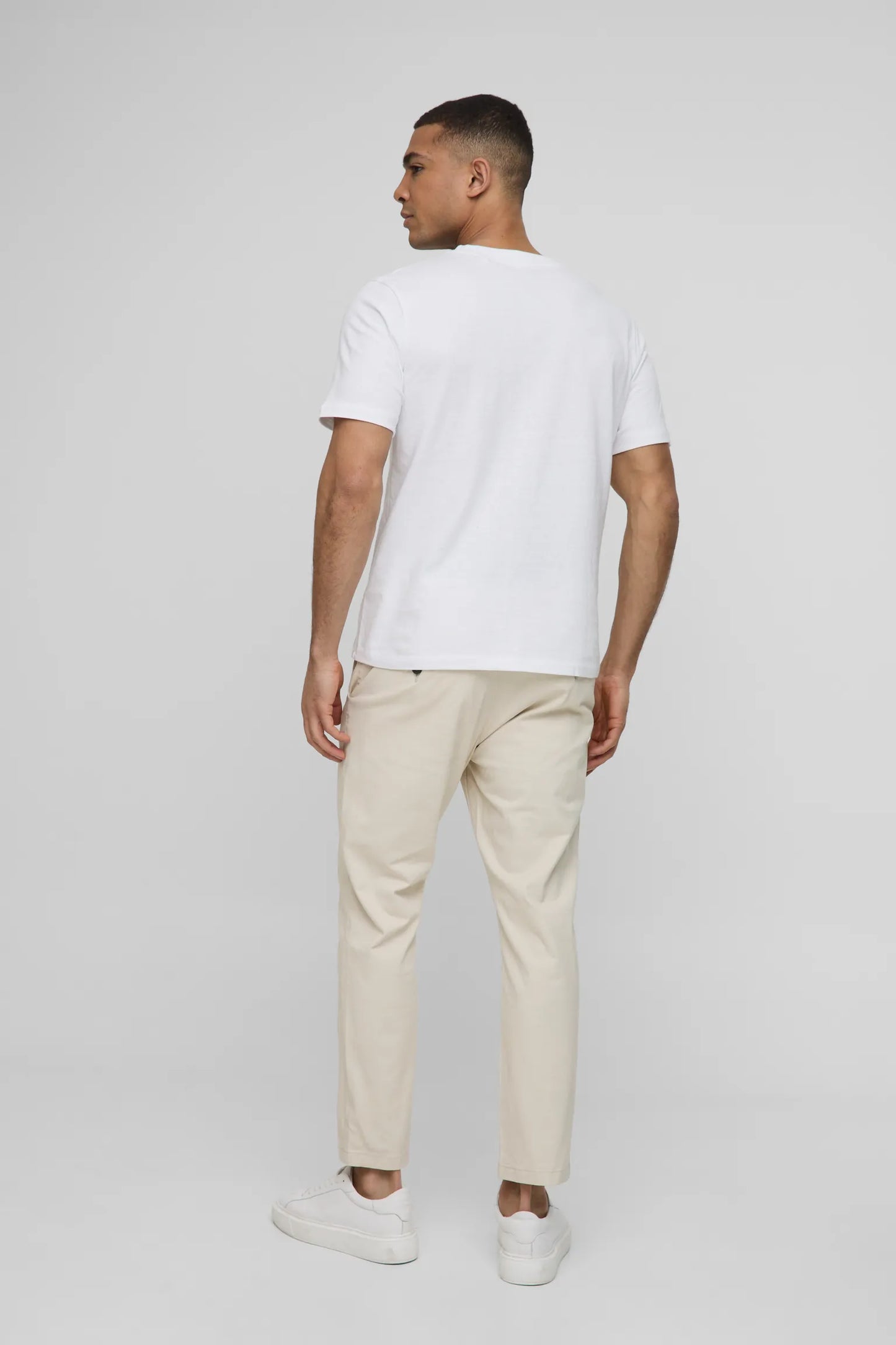 Boohooman Fixed Waist Strecth Skinny Chino