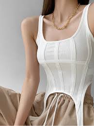 Asos parisian ruffle front off shoulder crop top dress in white