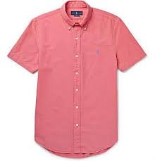 POLO BY RALPH LAUREN SS SHIRT | PEACH