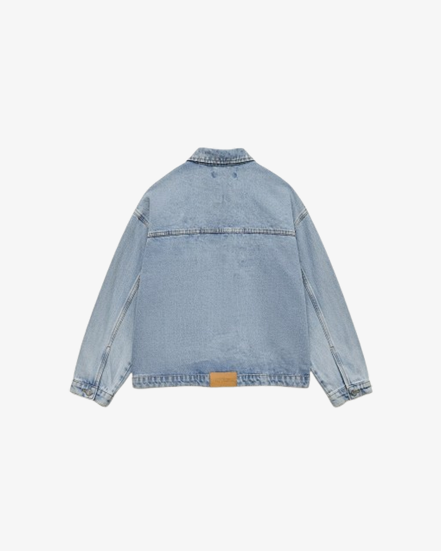 Misguided Oversized Ash Denim Jacket