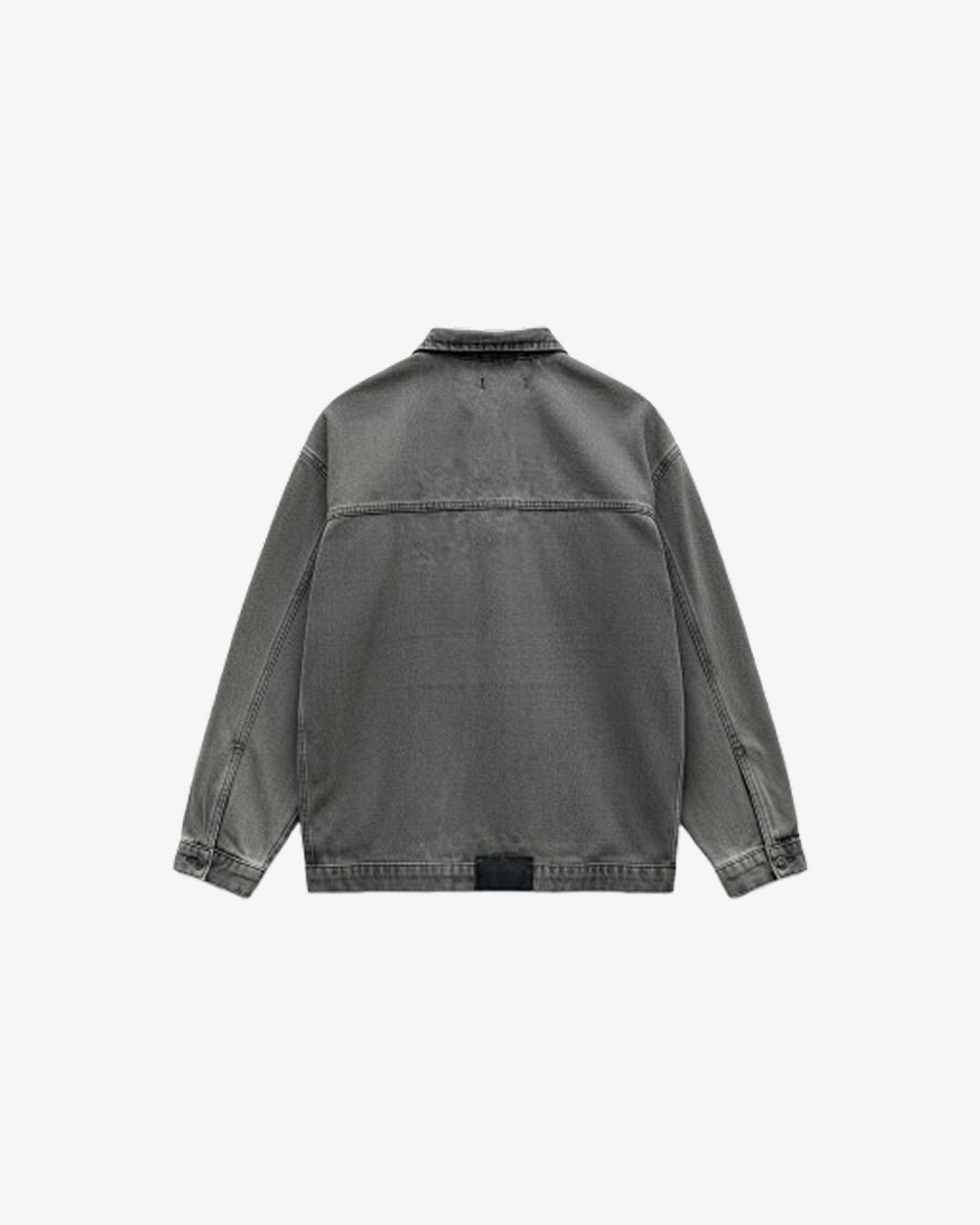 Misguided Oversized Ash Denim Jacket