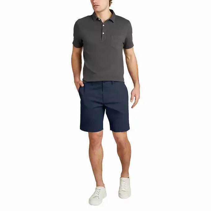 ENGLISH LAUNDRY MEN'S SOLID BASIC SHORT IN NAVY