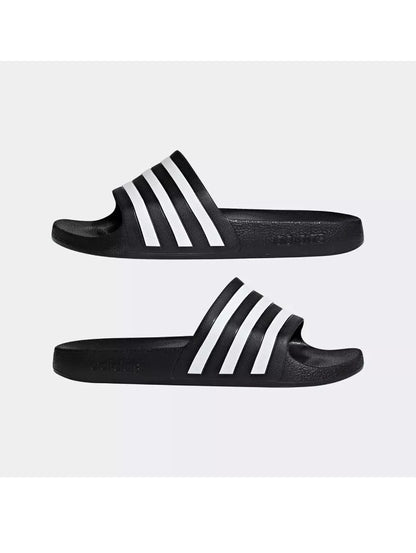 Adidas Unisex-Adult Adilette Aqua Swim Black Slide Sandals Slippers