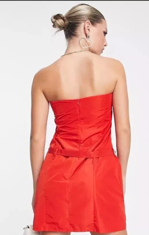 Asos Bandeau Buckle Dress